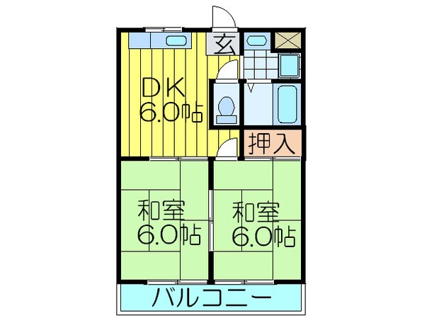 ＭＩＷＡ第３ビルの物件間取画像